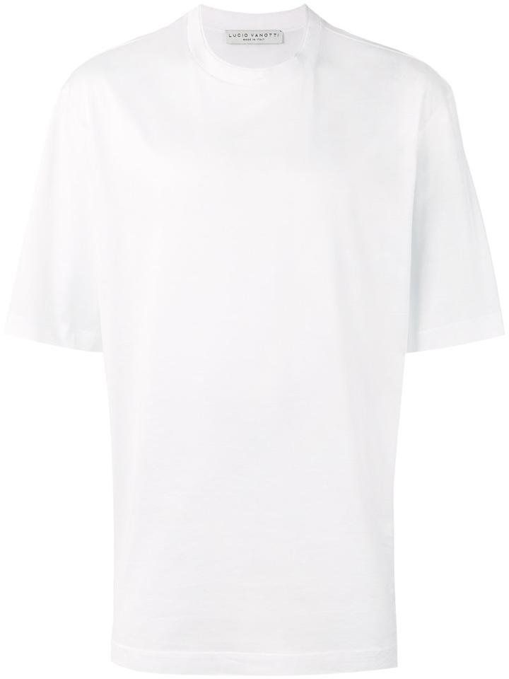 Lucio Vanotti - Plain White T-shirt - Men - Cotton - 5, Cotton