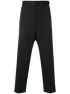 Jil Sander High Waist Trousers - Black