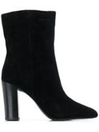 Ash Diamond Ankle Boots - Black