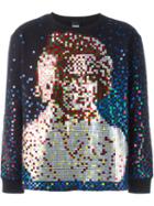 Ktz Sequinned Pixel Sweatshirt