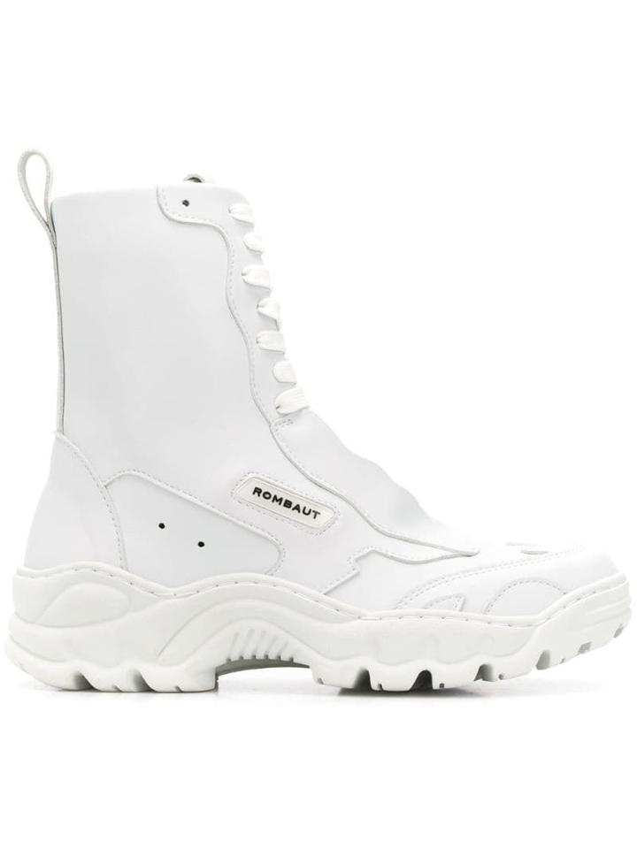 Rombaut Boccaccio Lace-up Boots - White