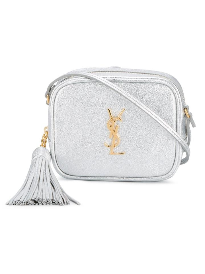 Saint Laurent Monogram Blogger Bag - Metallic