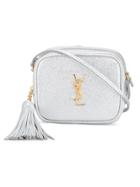 Saint Laurent Monogram Blogger Bag - Metallic