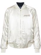 Visvim - Embroidered Bomber Jacket - Men - Silk - 4, White, Silk