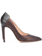 Maison Margiela Layered Heel Pumps - Black