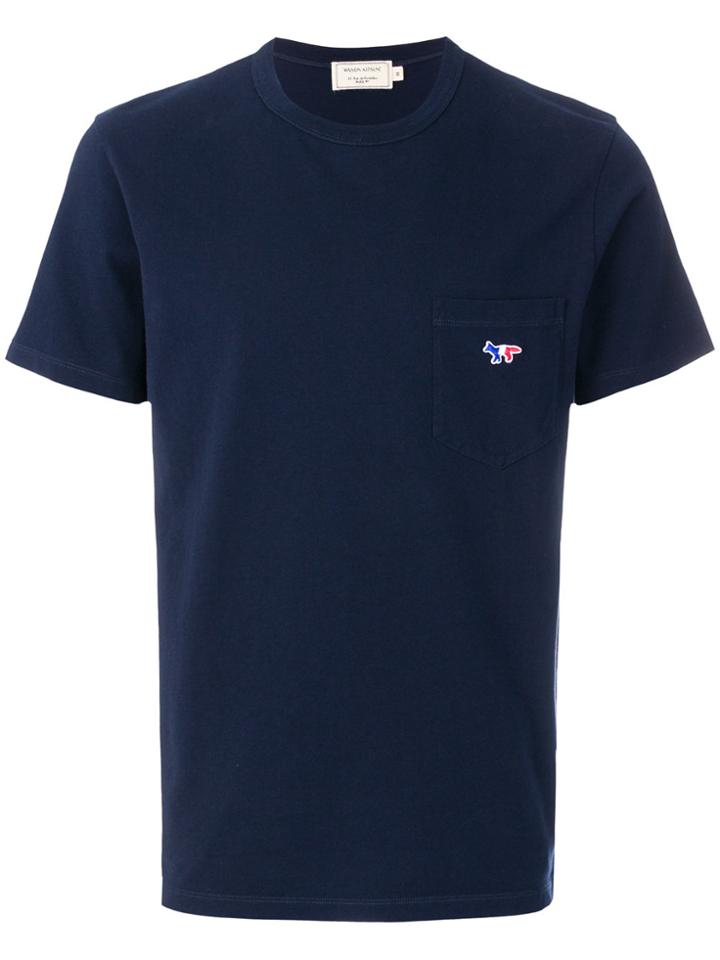 Maison Kitsuné Logo T-shirt - Blue