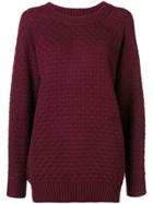 See By Chloé Oversized Sweater - Red