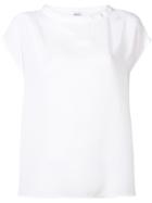 Aspesi Round Neck Blouse - White