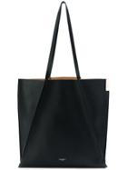 Nina Ricci Folded-detail Tote - Black