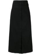 Lemaire A-line Midi Skirt - Black