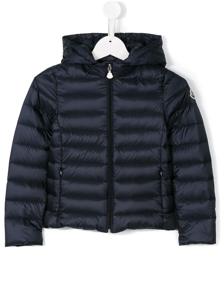 Moncler Kids Padded Coat, Girl's, Size: 10 Yrs, Blue