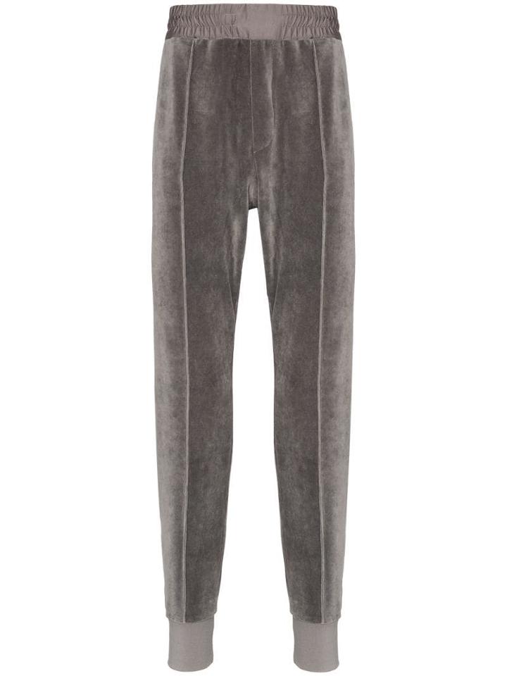 Haider Ackermann Freeman Velvet Joggers - Grey