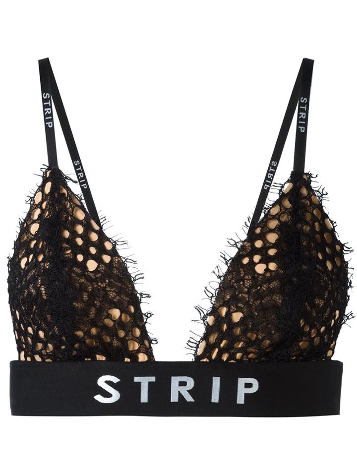 Alexander Wang Strip Lace Bralet