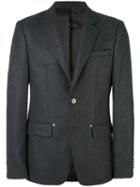 Givenchy - Single Breasted Jacket - Men - Cupro/wool - 50, Grey, Cupro/wool