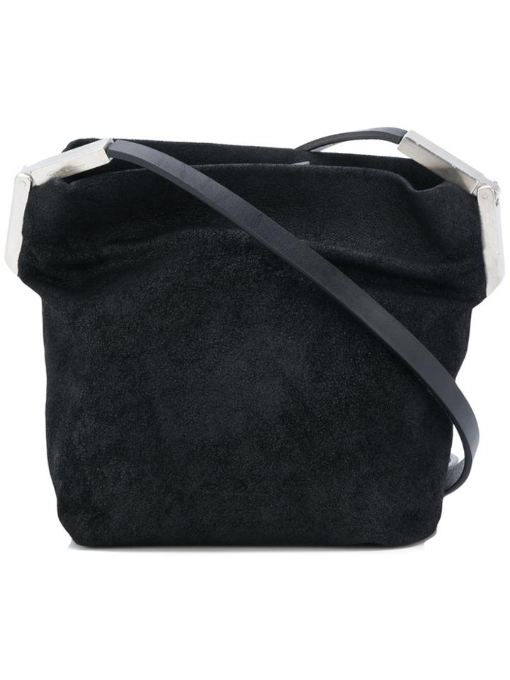 Rick Owens Small Slouched Shoulder Bag - Black