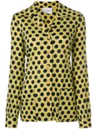 Ken Scott Vintage Polka Dot Jacket - Yellow & Orange