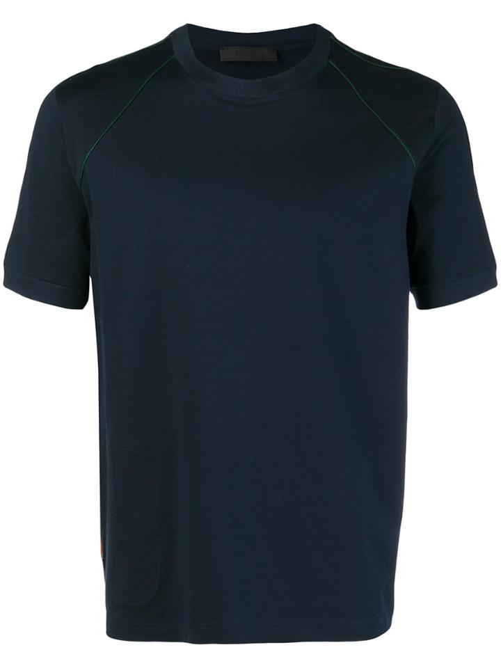 Prada Short Sleeved T-shirt - Blue