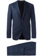 Tagliatore Two Piece Suit, Men's, Size: 54, Blue, Virgin Wool/spandex/elastane/cupro