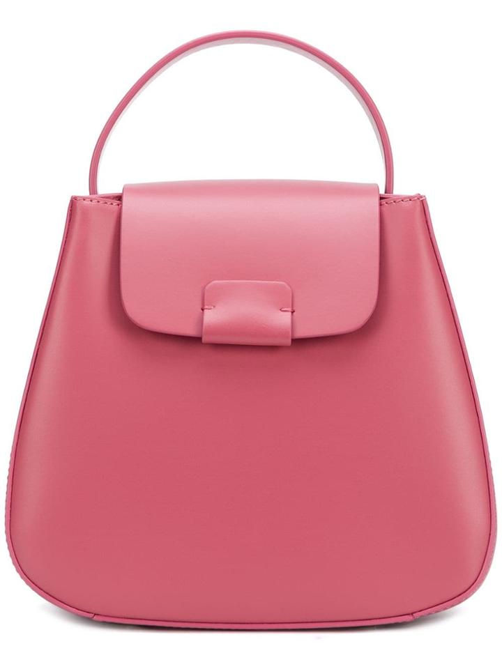 Nico Giani Foldover Top Tote Bag - Pink & Purple