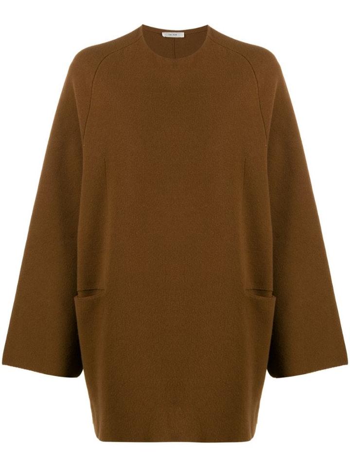 The Row Oversized Jumper - Brown