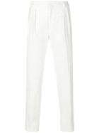 Gabriele Pasini High-waisted Pleated Trousers - White