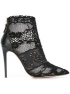 Valentino Lace Ankle Boots