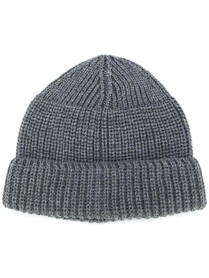 Universal Works Chunky Knit Beanie - Grey