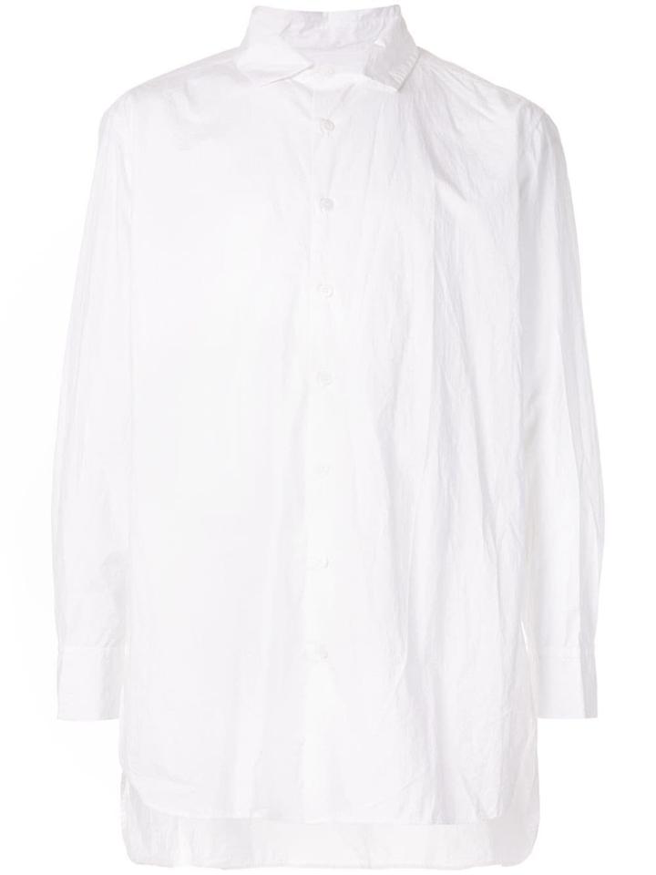 Bergfabel Pointed Collar Shirt - White