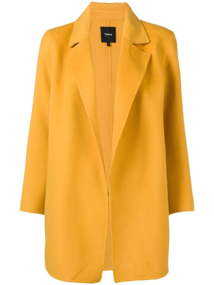 Theory Oversized Fit Coat - Orange