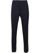 Lanvin Tailored Trousers, Men's, Size: 52, Blue, Wool