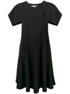 Comme Des Garçons Pre-owned 1980's Pleated Dress - Black