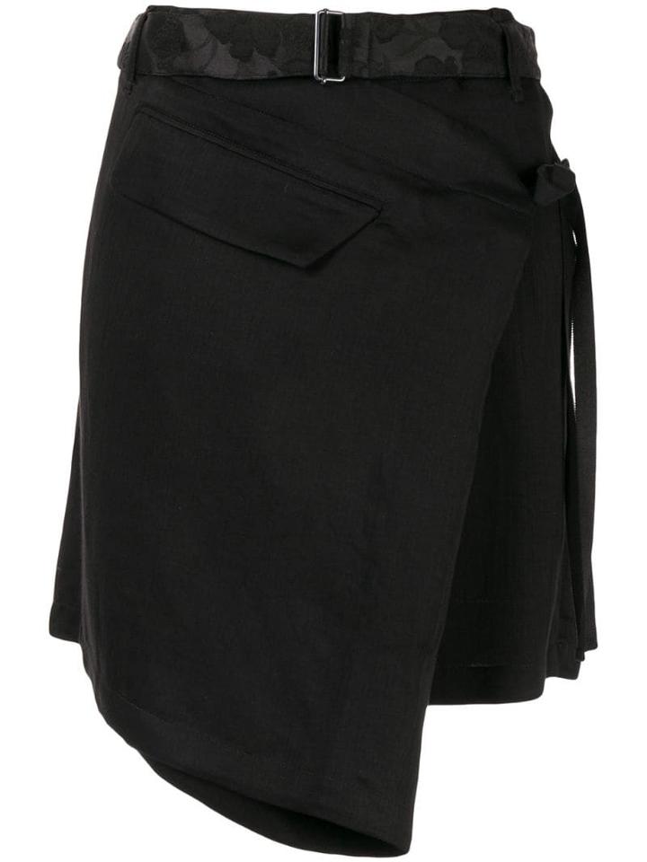 Ann Demeulemeester Valery Shorts - Black
