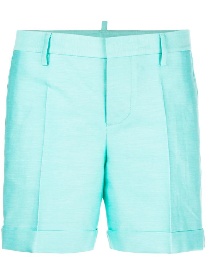Dsquared2 Turned-up Hem Shorts - Green