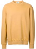 Hbns Crew Neck Sweatshirt, Men's, Size: Medium, Yellow/orange, Cotton