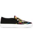 Marcelo Burlon County Of Milan Batavia Sneakers, Men's, Size: 39, Black, Cotton/rubber/leather