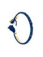 Aurelie Bidermann Braid Bracelet, Women's, Blue