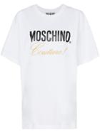 Moschino Couture Logo Cotton T-shirt - White