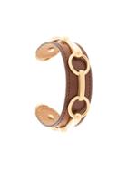 Hermès Pre-owned Leather Bangle - Brown