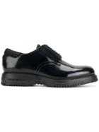 Emporio Armani Classic Lace-up Shoes - Black