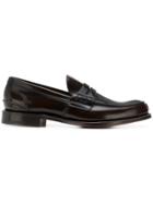 Church's Pinked Edge Penny Loafers - Brown