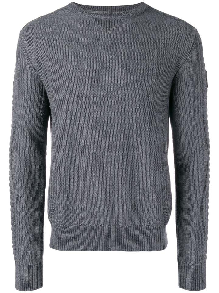 Canada Goose Ribbed Sleeve Jumper - Grey