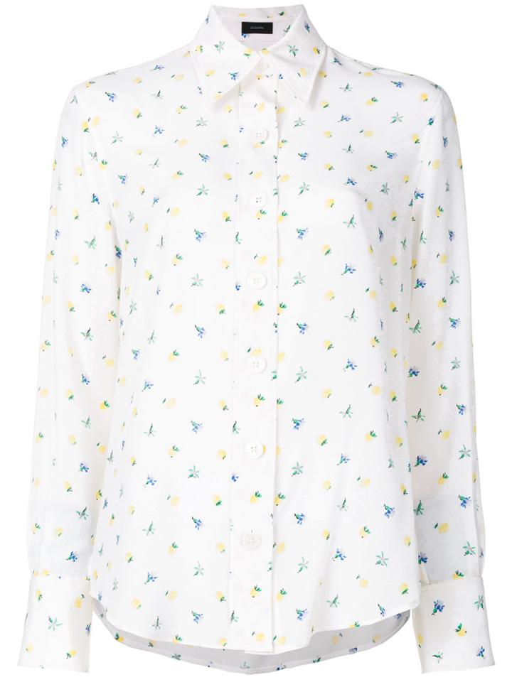 Joseph Floral Print Shirt - White