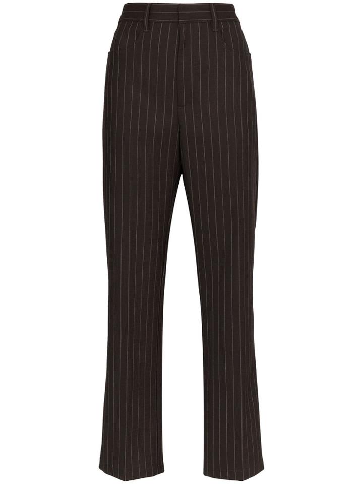 Sunflower Sunflower French Trs Slm Lg Pnstrpe Poly - Brown