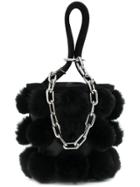 Alexander Wang Pompom Bucket Bag - Black