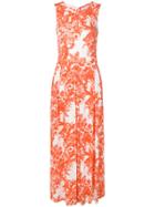 Harris Wharf London Printed Dress - Yellow & Orange