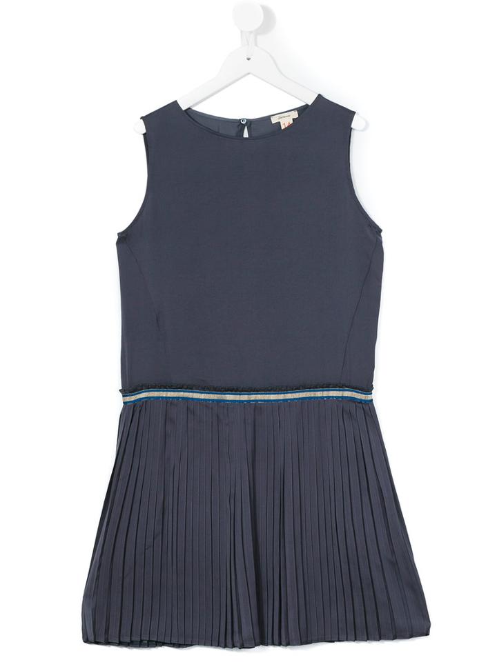 Bellerose Kids - Pleated Dress - Kids - Polyester - 16 Yrs, Girl's, Grey