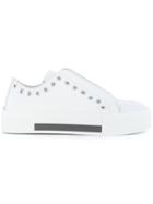 Alexander Mcqueen Embellished Sneakers - White