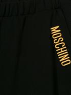 Moschino Kids - Logo Loose Trousers - Kids - Polyamide/spandex/elastane/viscose - 14 Yrs, Black