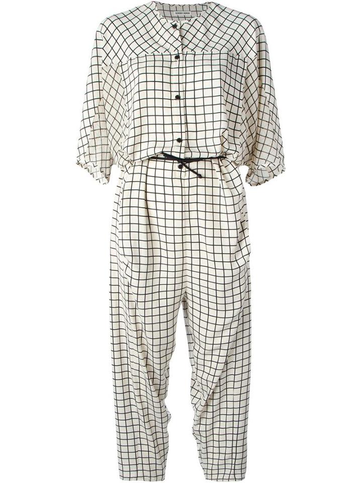 Henrik Vibskov 'demo' Checked Jumpsuit