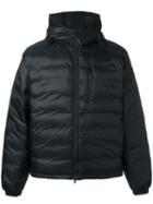 Canada Goose Down Hooded Jacket, Men's, Size: Medium, Black, Nylon/recycled Polyester/feather Down